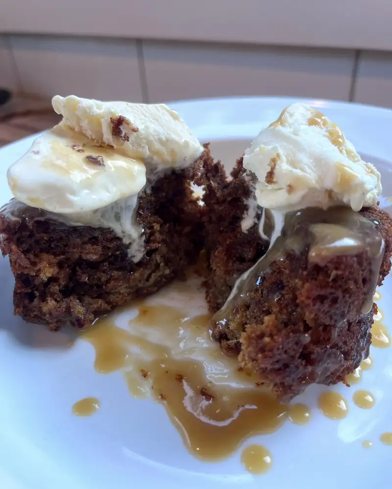 Sticky Date Pudding with Miso Butterscotch