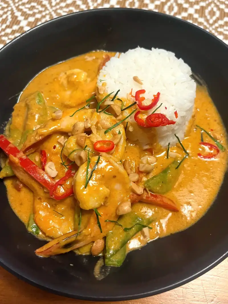 Panang Prawn Curry