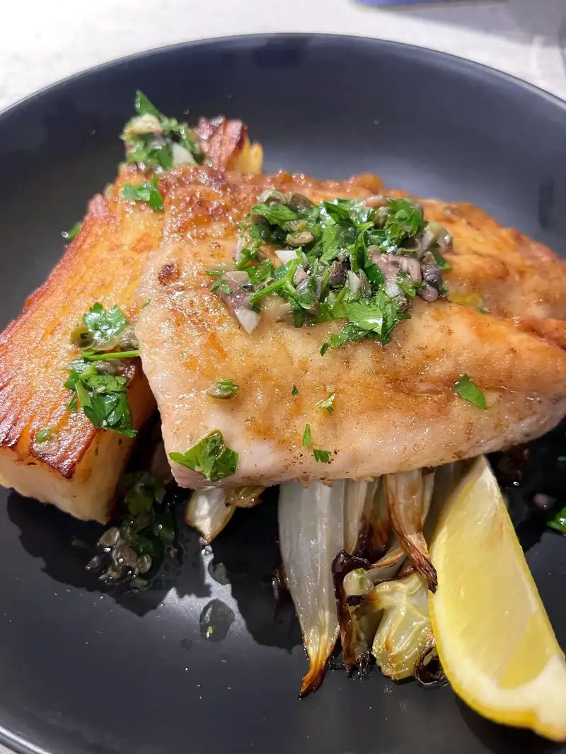 Pan-Fried Snapper and Crispy Potato
