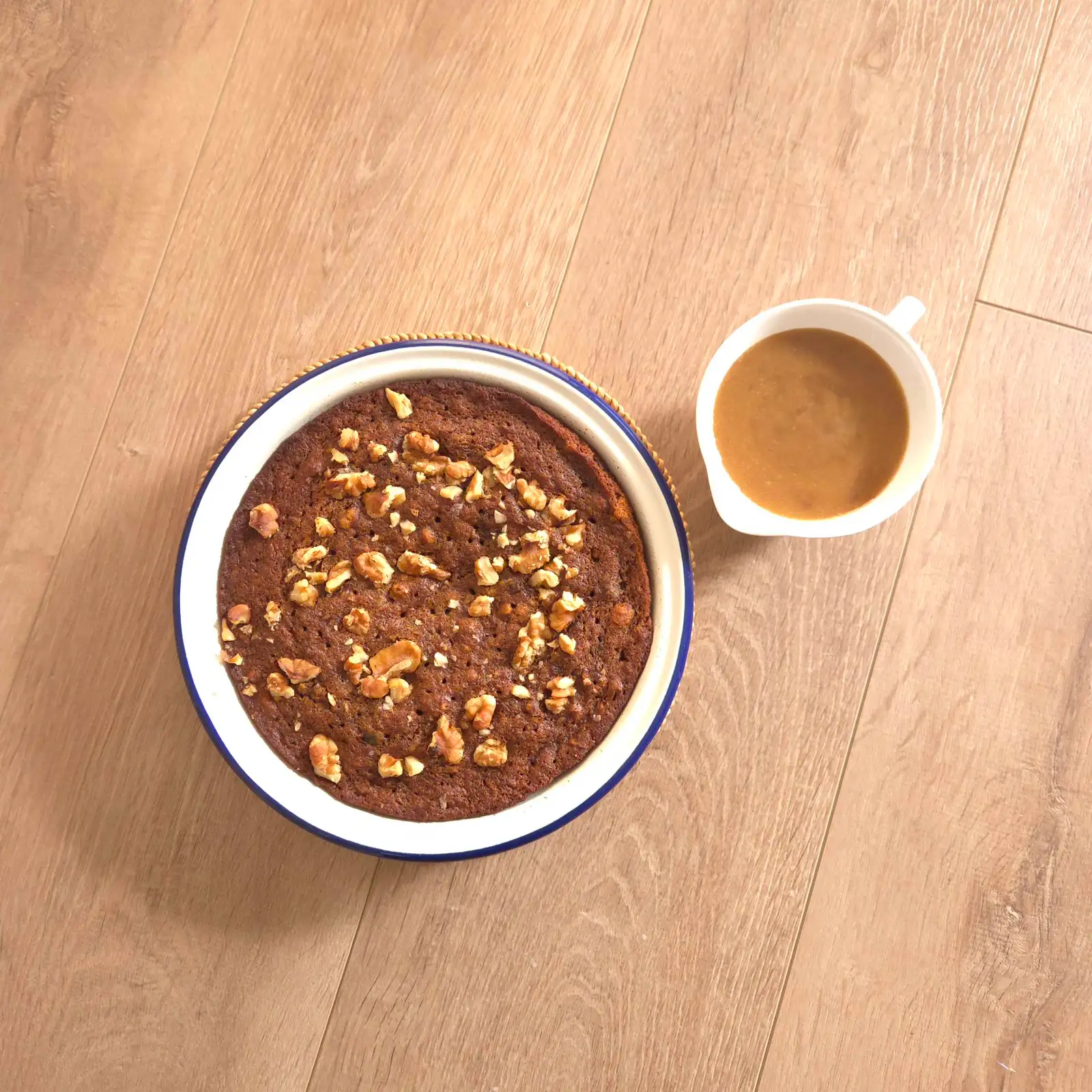 A warming dessert