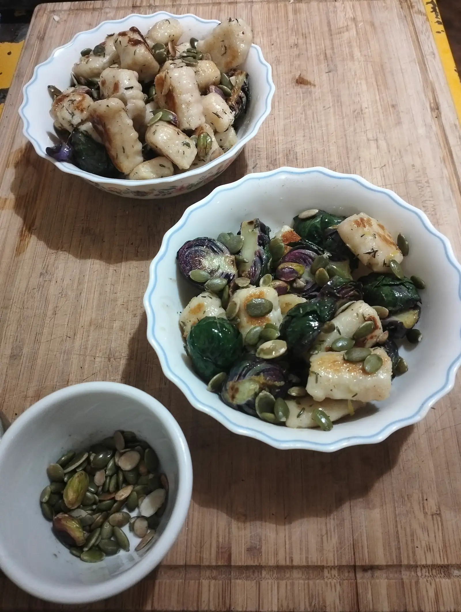 Gnocchi w brown butter & thyme