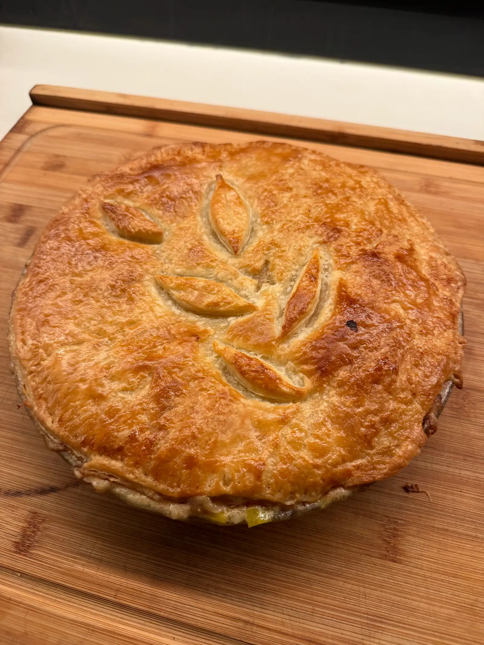 Chicken and Leek Pot Pie Recap